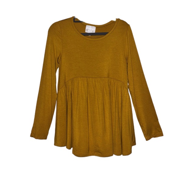 Ella Mara Women Long Sleeve Casual Peplum Top NWOT - Picture 2 of 7